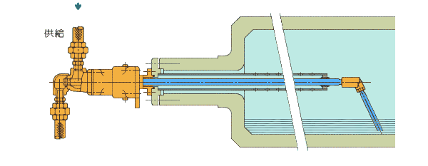 QS-X型旋轉(zhuǎn)接頭工作原理圖